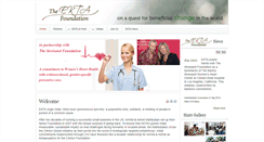 Desktop Screenshot of ektafoundationusa.org