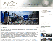 Tablet Screenshot of ektafoundationusa.org